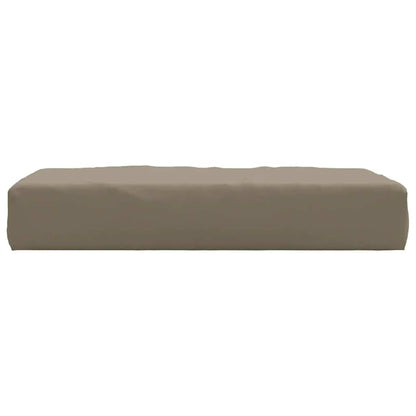 Palettenkissen Taupe 60x60x9,5 cm Oxford-Gewebe
