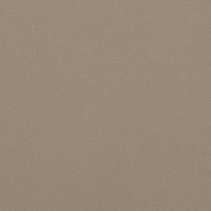 Palettenkissen Taupe 60x60x9,5 cm Oxford-Gewebe