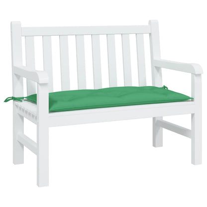 Gartenbank-Auflage Grün 110x50x7 cm Oxford-Gewebe
