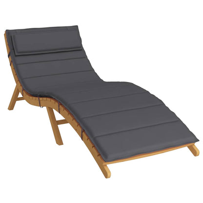 Sonnenliegen-Auflage Anthrazit 180x60x4 cm Oxford-Gewebe