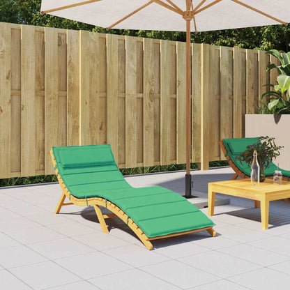 Sonnenliegen-Auflage Grün 180x60x4 cm Oxford-Gewebe