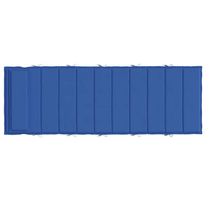 Sonnenliegen-Auflage Königsblau 180x60x4 cm Oxford-Gewebe