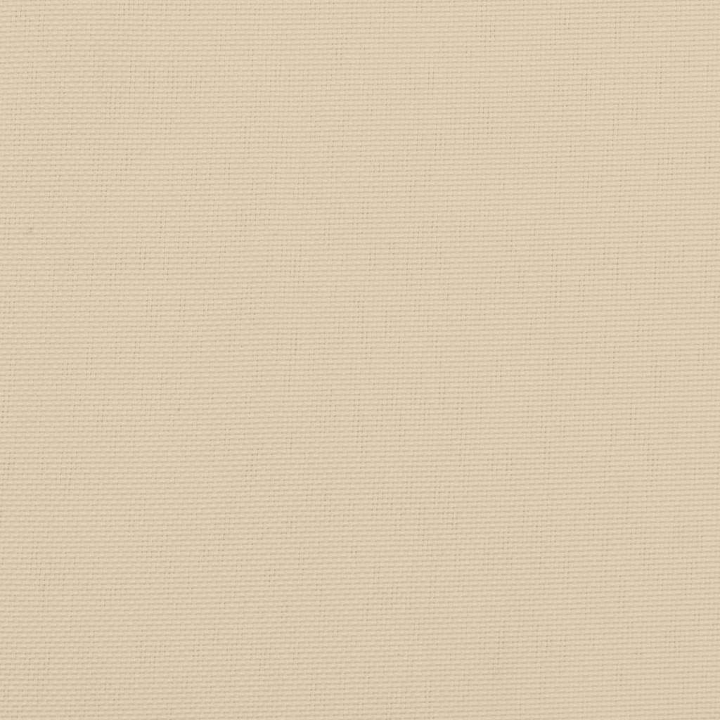 Hochlehner-Auflagen 6 Stk. Beige Oxford-Gewebe