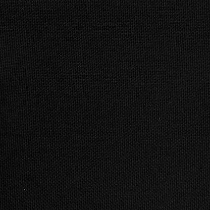 Relaxsessel mit Hocker Schwarz Stoff