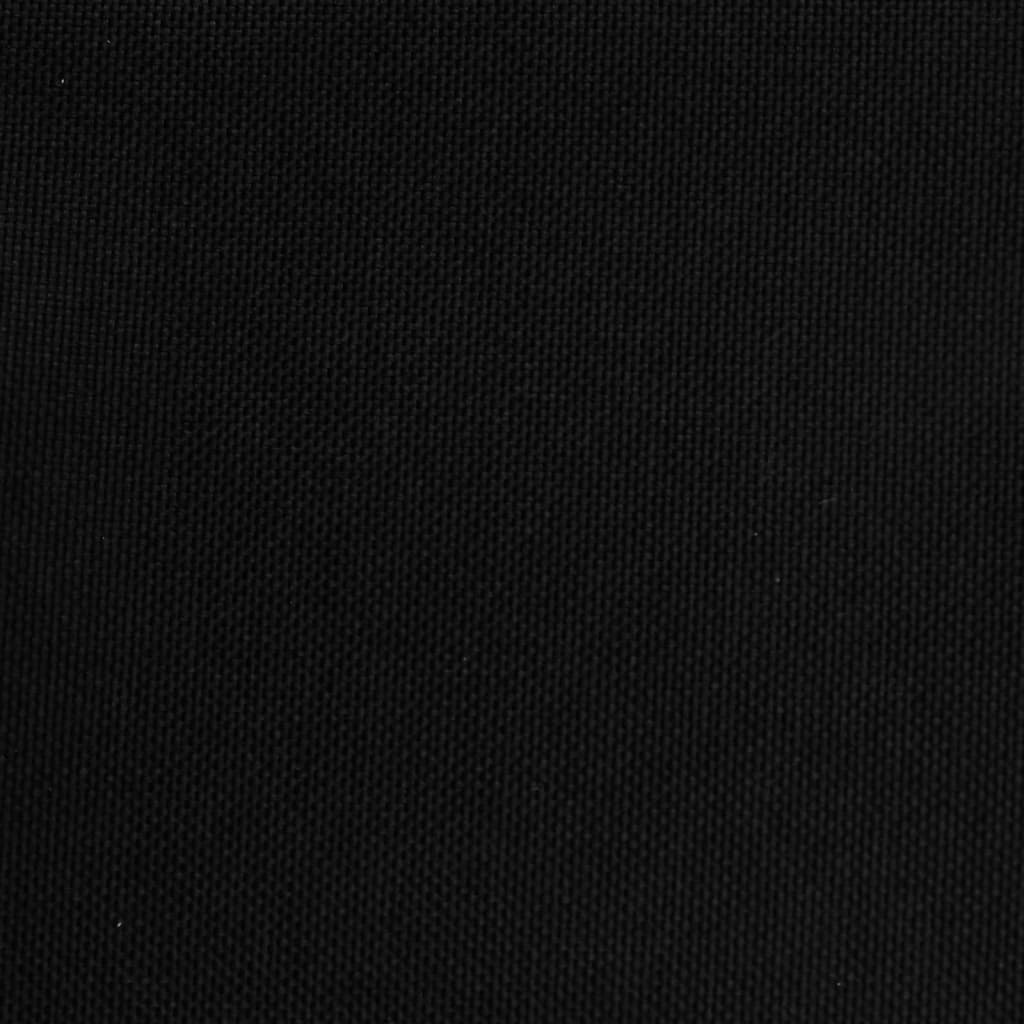 Relaxsessel mit Hocker Schwarz Stoff