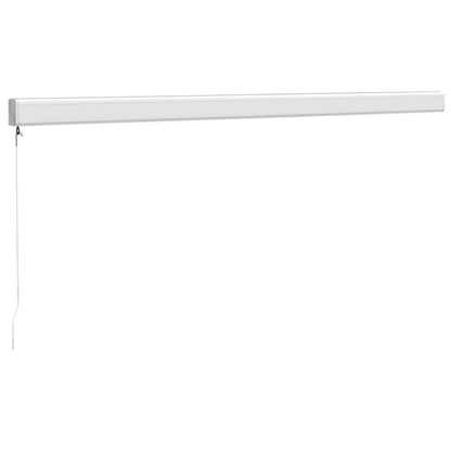 Markise Einziehbar Creme 4,5x3 m Stoff und Aluminium