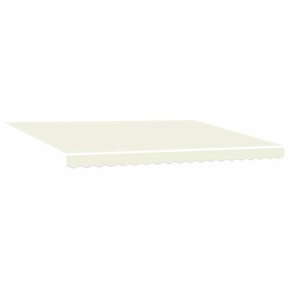 Manuelle Markise 4 x 3 m Creme 100% Polyester