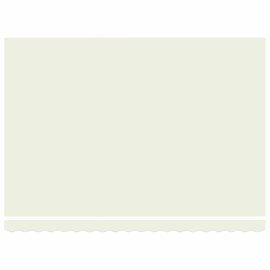Manuelle Markise 4 x 3 m Creme 100% Polyester
