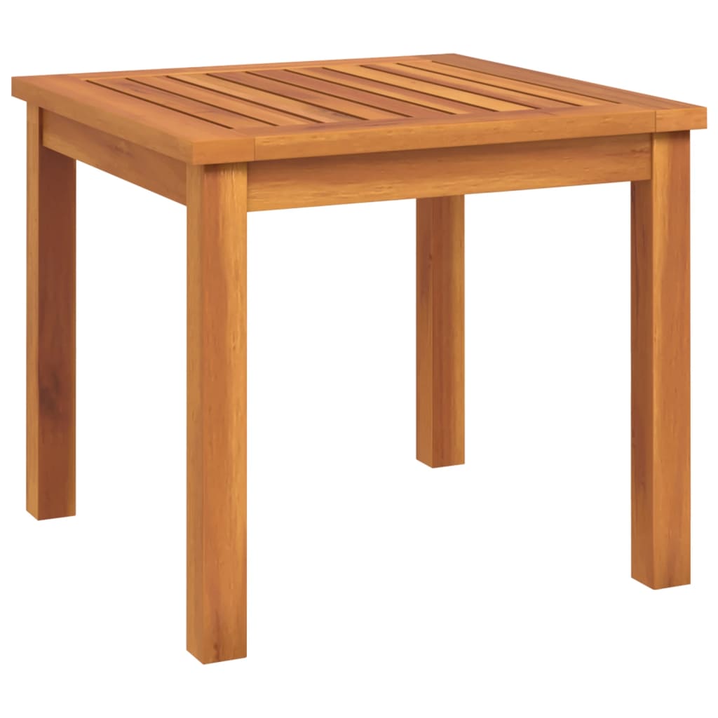 Table basse 40x40x36 cm en bois d'acacia massif