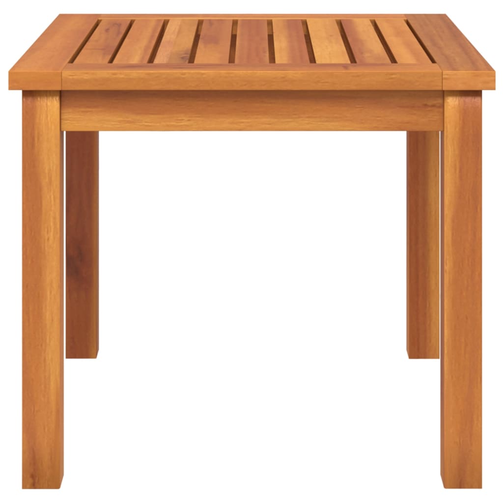 Table basse 40x40x36 cm en bois d'acacia massif