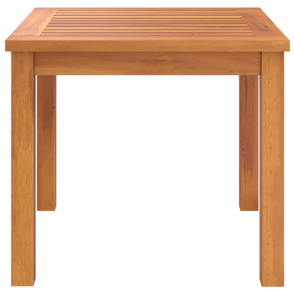 Table basse 40x40x36 cm en bois d'acacia massif