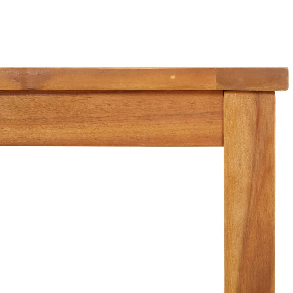 Table basse 40x40x36 cm en bois d'acacia massif