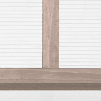 Gewächshaus Grau 110x56x39 cm Tannenholz