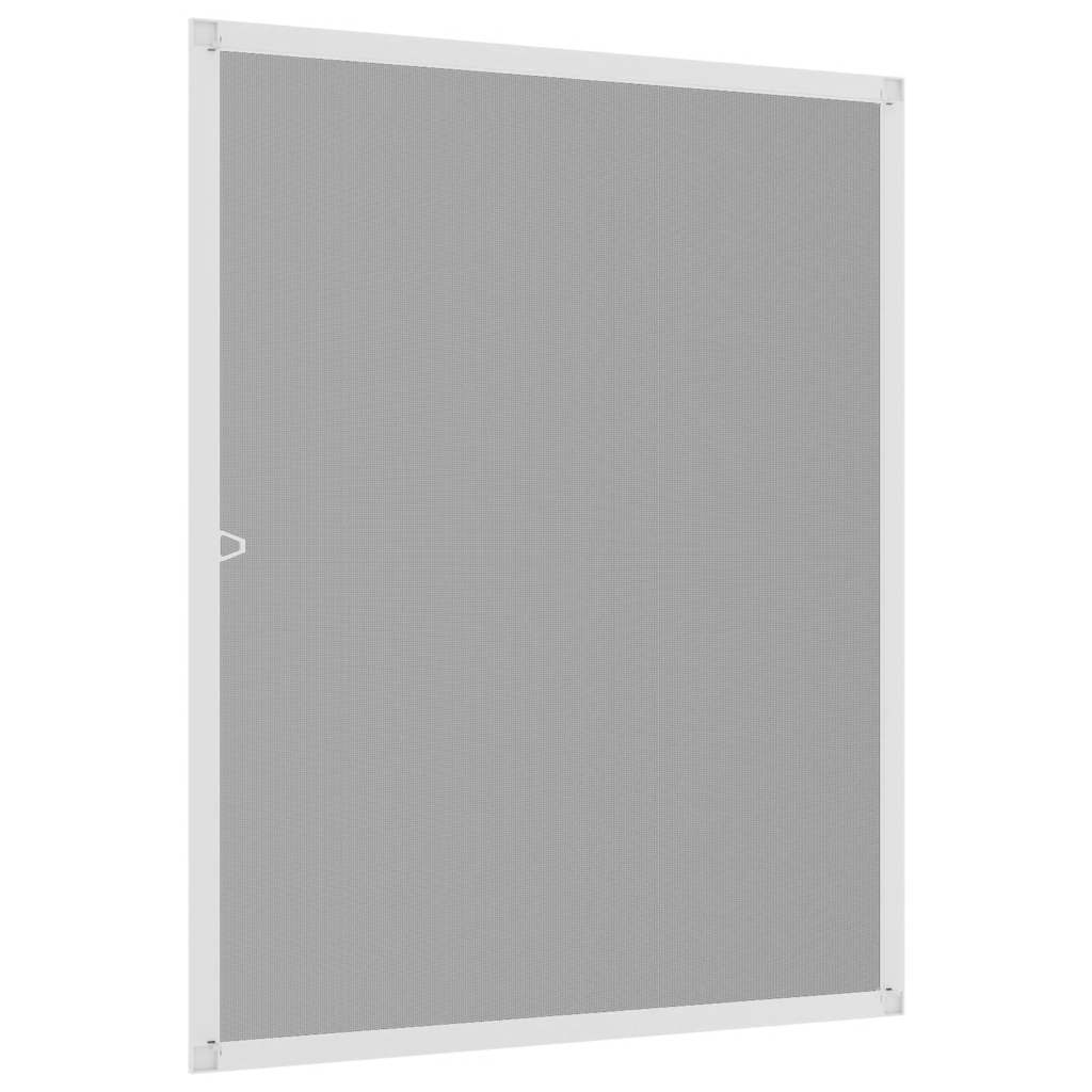 Insektenschutz für Fenster Weiß 100x120 cm