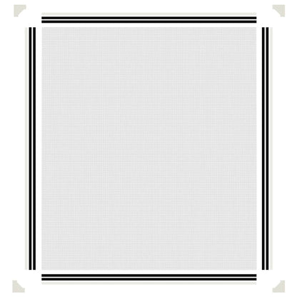 Magnet-Insektenschutz für Fenster Weiß 120x140 cm