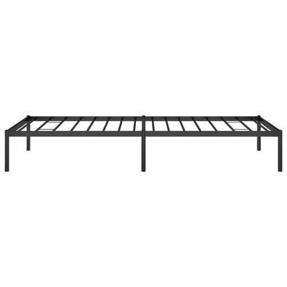 Bettgestell Metall Schwarz 90x200 cm