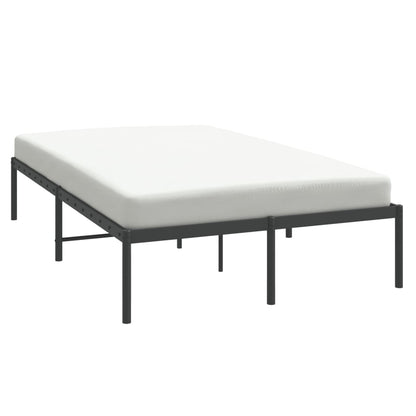 Bettgestell Metall Schwarz 120x190 cm