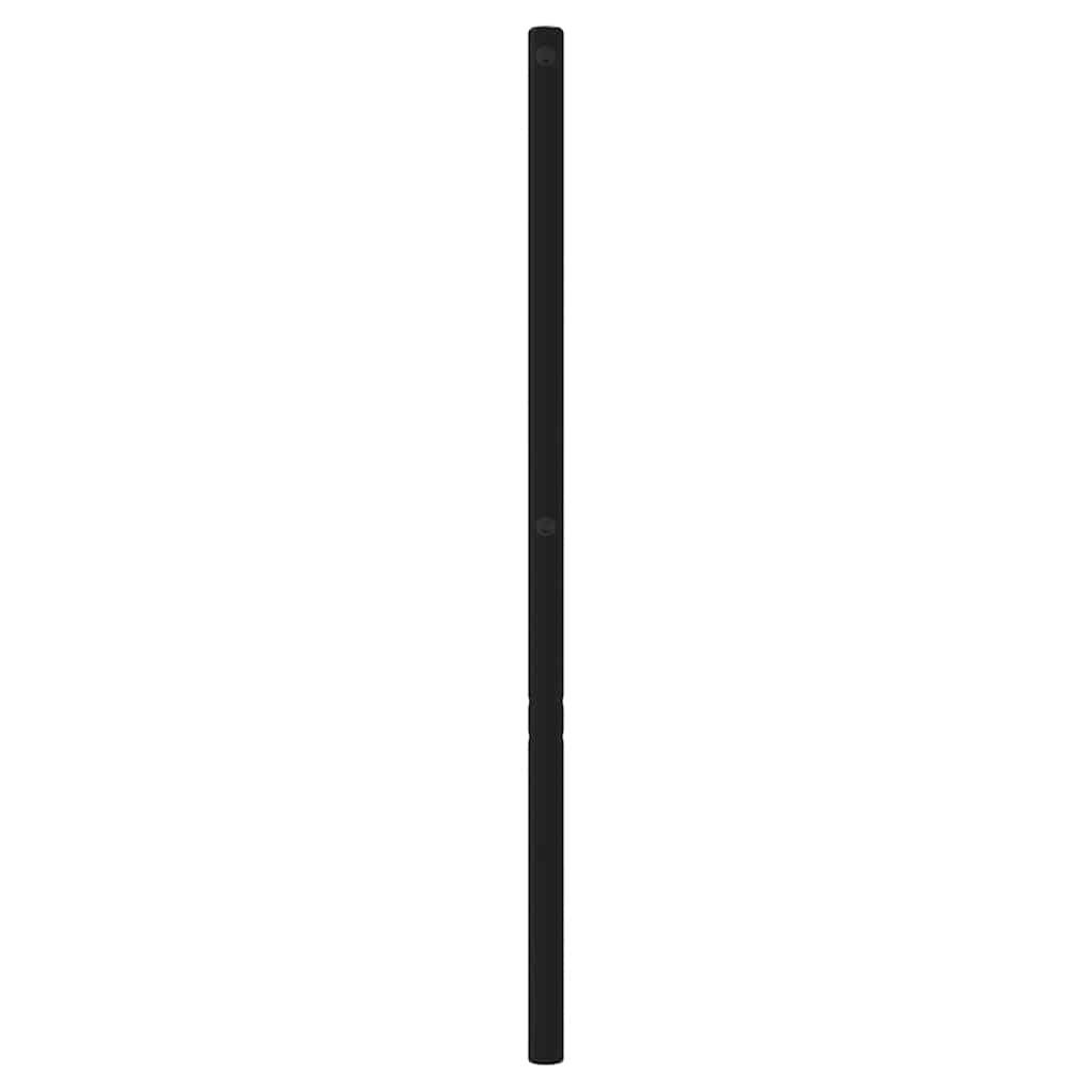 Ersatz-Kopfteil Metall Schwarz 193 cm