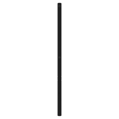 Ersatz-Kopfteil Metall Schwarz 193 cm