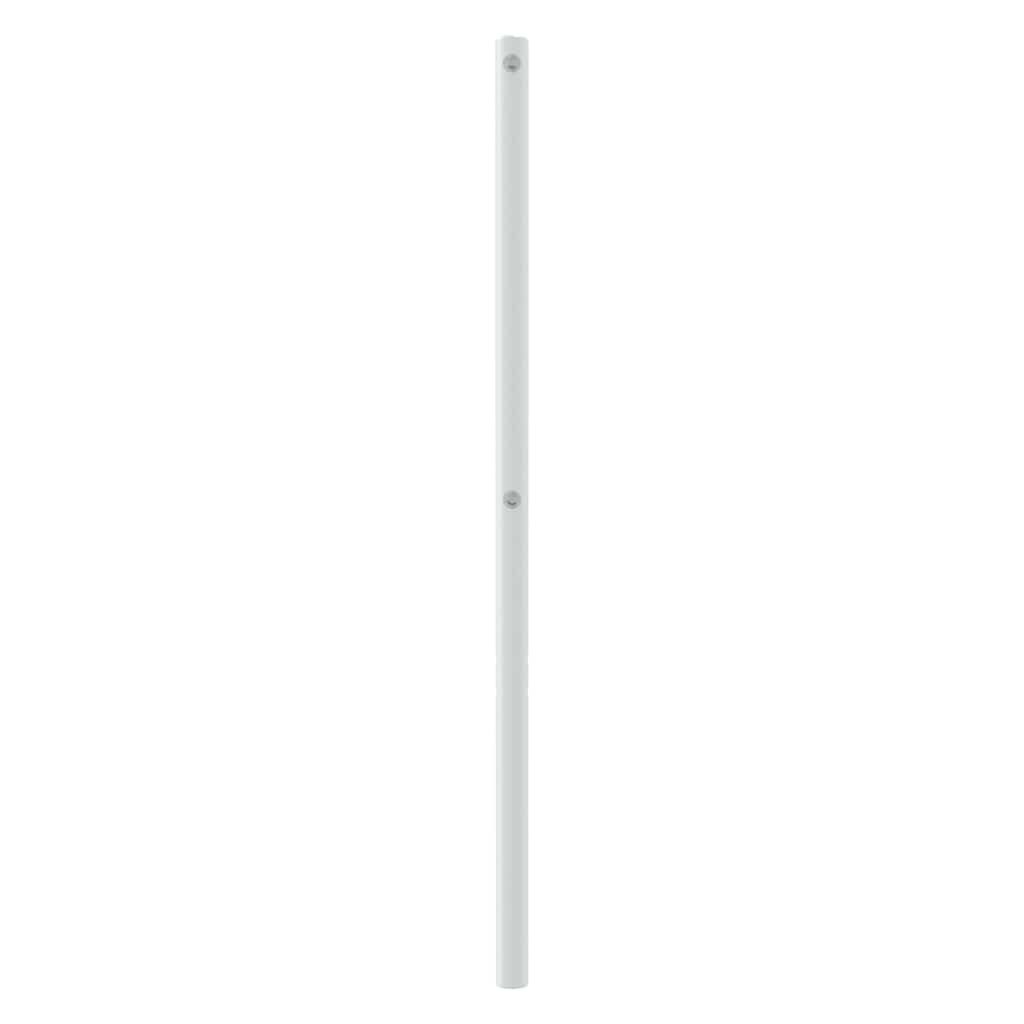 Ersatz-Kopfteil Metall Weiß 120 cm