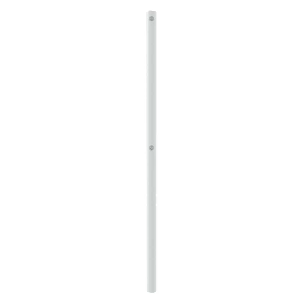 Ersatz-Kopfteil Metall Weiß 160 cm