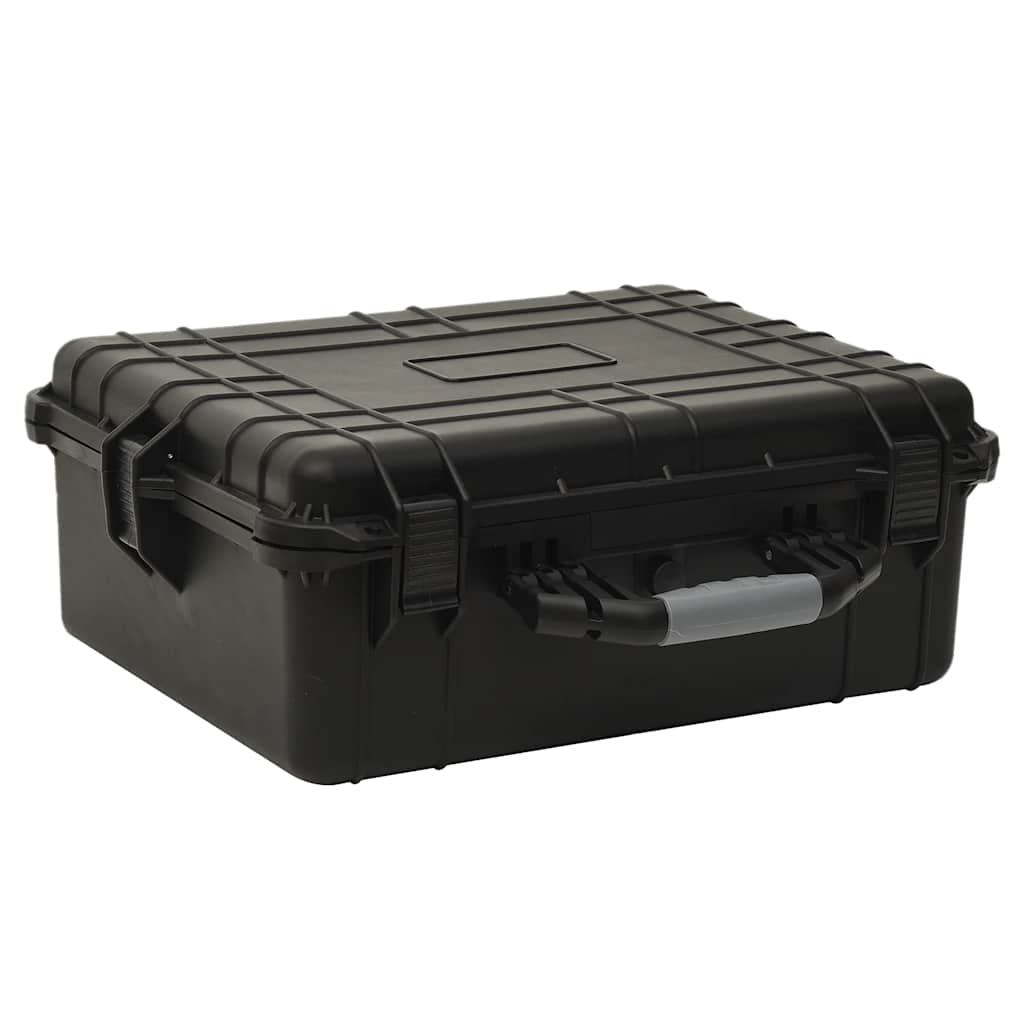 Flugkoffer Tragbar Schwarz 55x43x21 cm PP