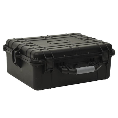 Flugkoffer Tragbar Schwarz 55x43x21 cm PP