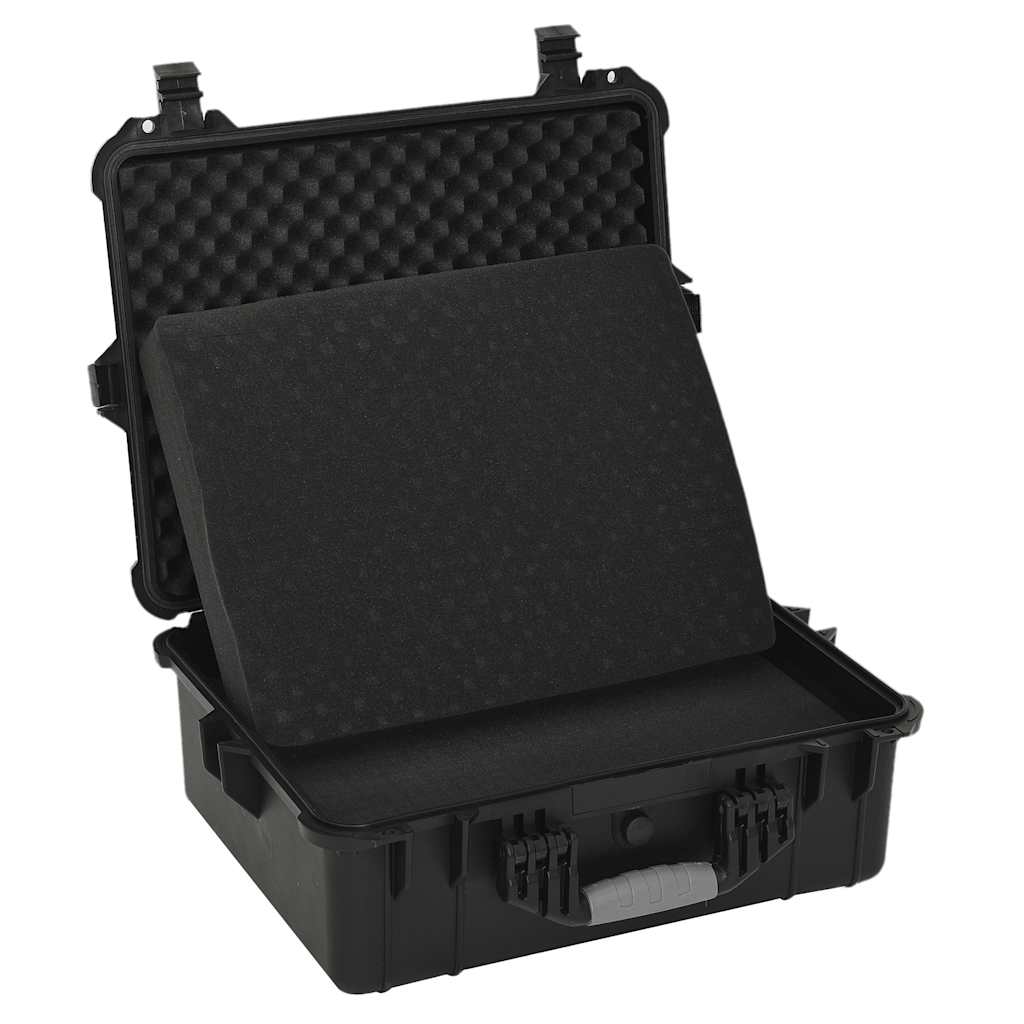 Flugkoffer Tragbar Schwarz 55x43x21 cm PP