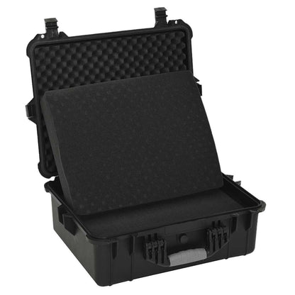 Flugkoffer Tragbar Schwarz 55x43x21 cm PP