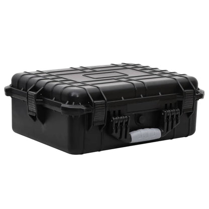 Flugkoffer Tragbar Schwarz 52x40x19 cm PP
