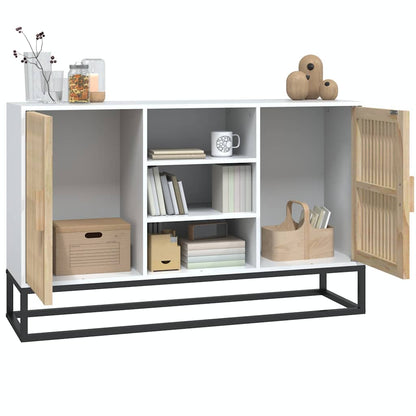 Sideboard Weiß 105x30x65 cm Holzwerkstoff