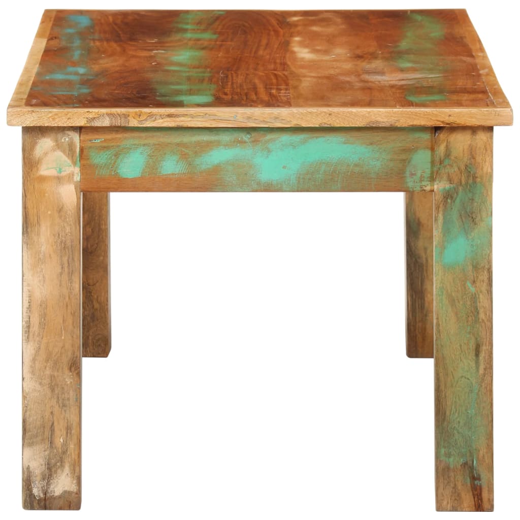 Table basse 100x55x45 cm en bois massif de récupération