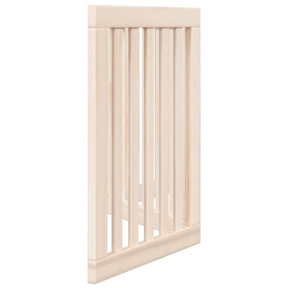 Hundegitter Faltbar 3 Paneele 150 cm Pappelholz
