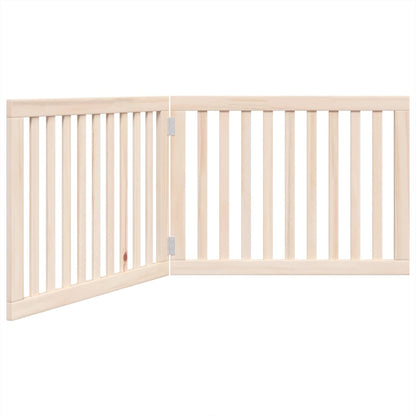 Hundegitter Faltbar 2 Paneele 160 cm Pappelholz