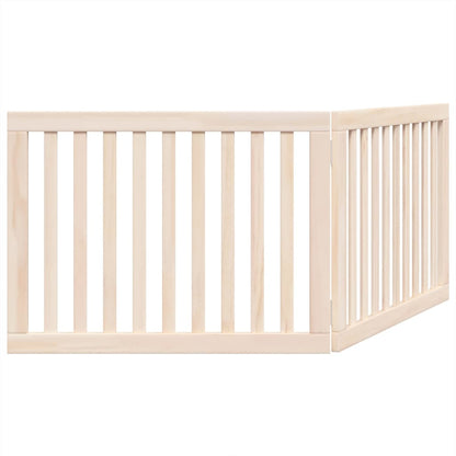 Hundegitter Faltbar 2 Paneele 160 cm Pappelholz