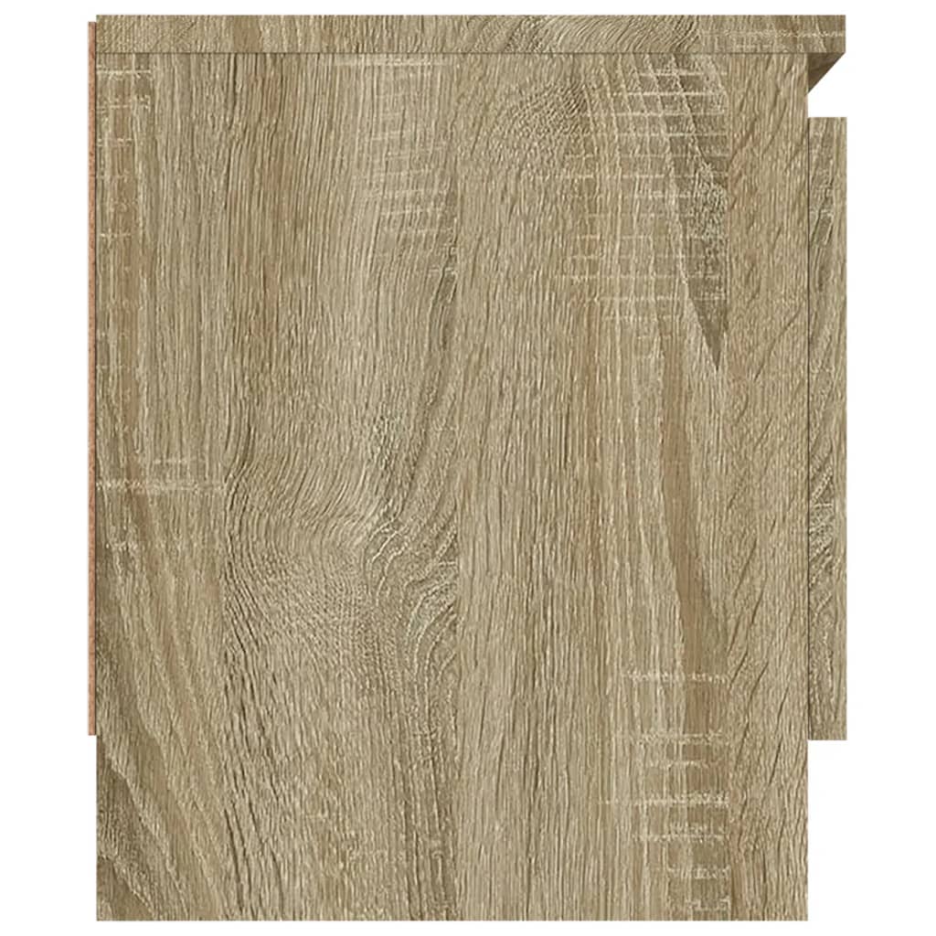 Meuble TV avec porte chêne Sonoma 102x30x36 cm