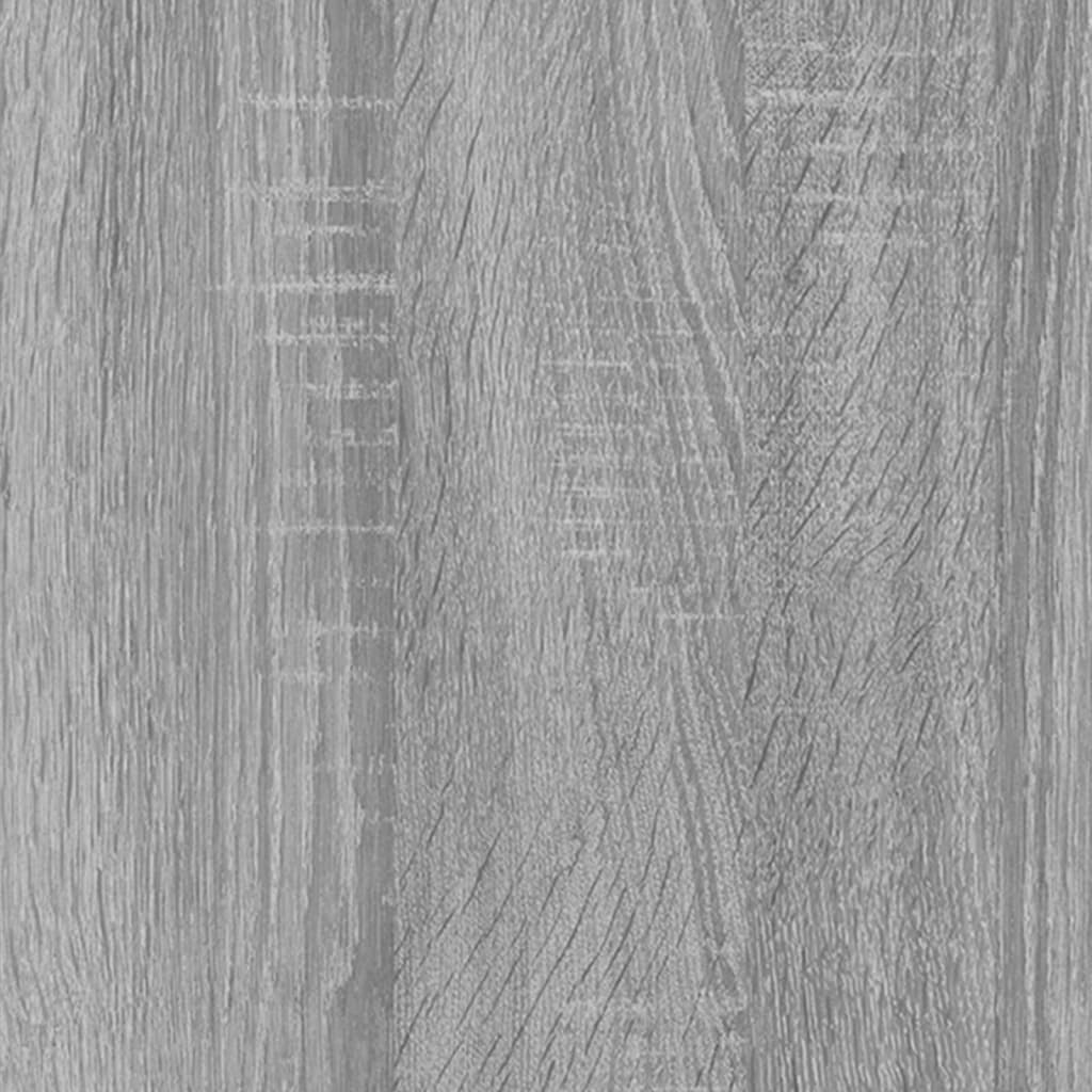 Beistelltisch Grau Sonoma 59x36x38 cm Holzwerkstoff