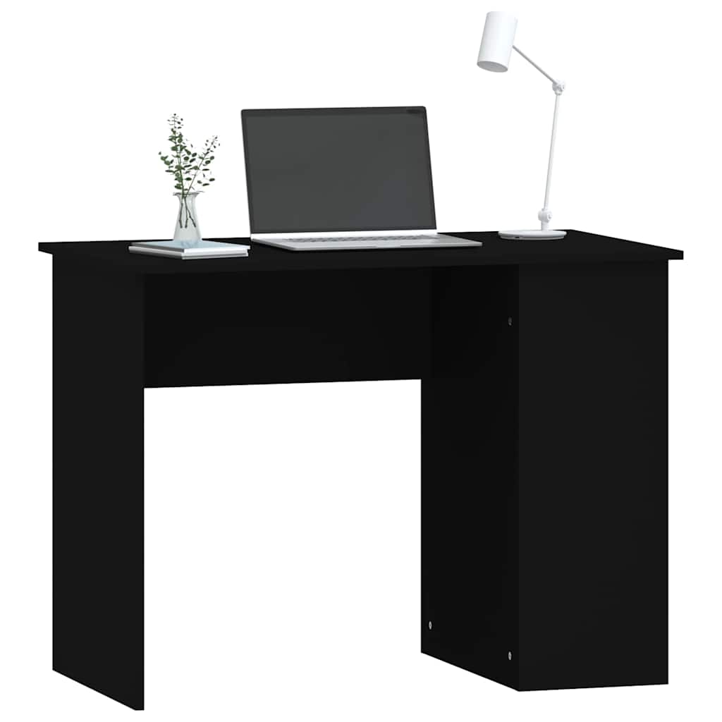 Schreibtisch Schwarz 100x55x75 cm Holzwerkstoff