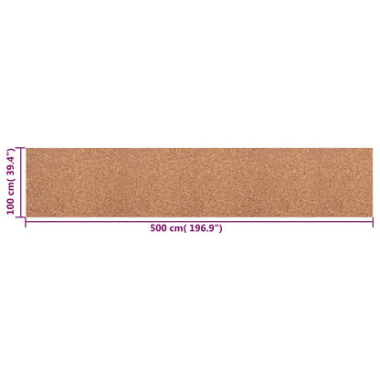 Korkrolle Braun 100 x 500 x 0,5 cm Kork