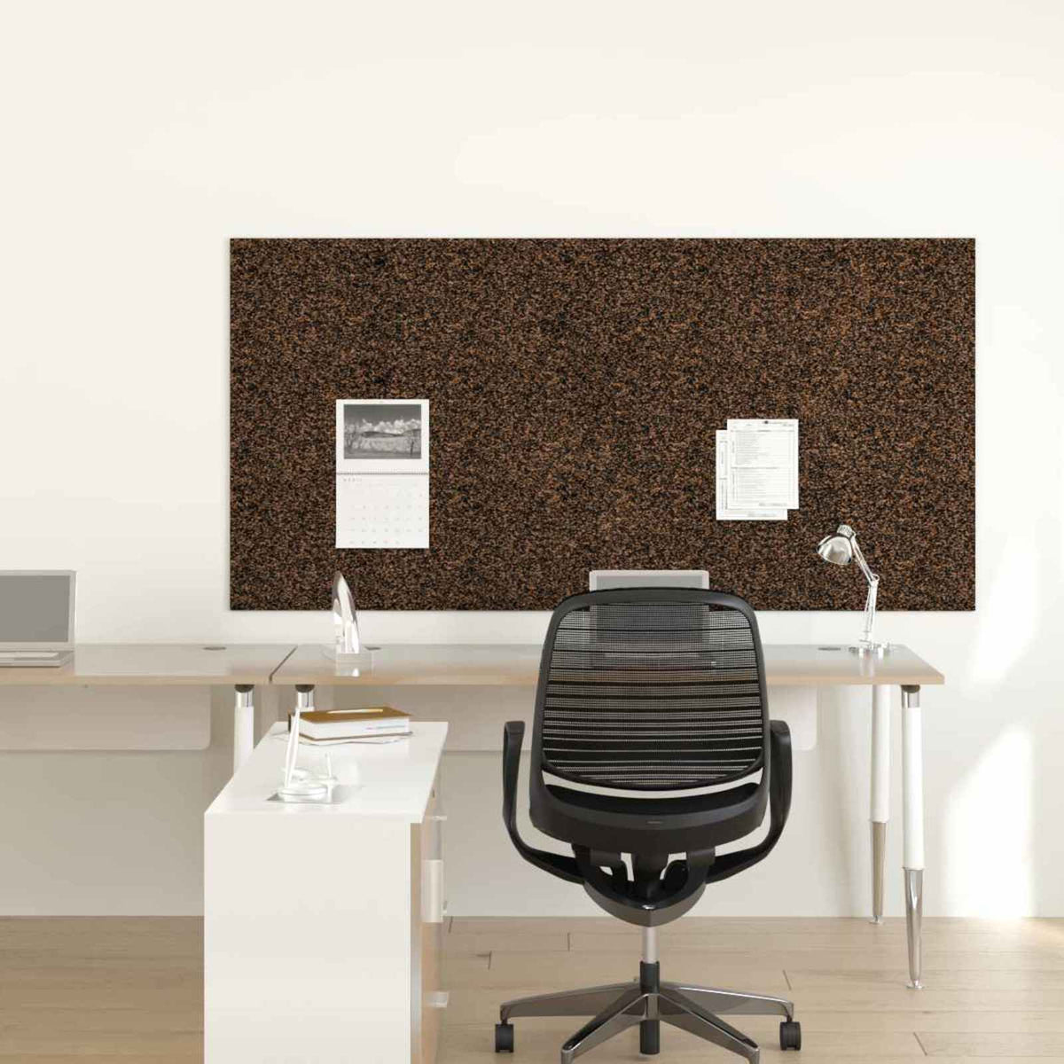 Korkrolle Braun 100 x 200 cm Kork und Gummi