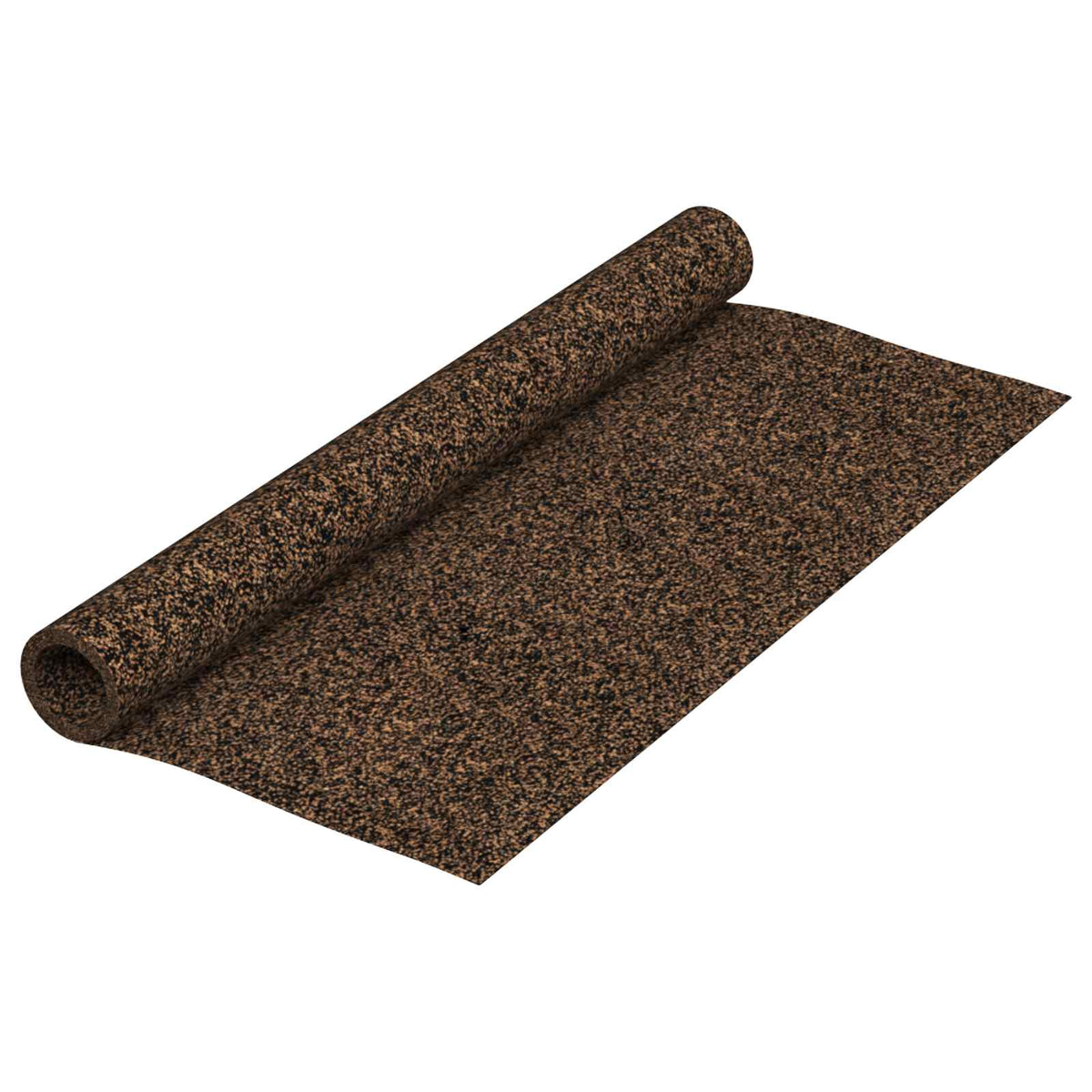 Korkrolle Braun 100 x 200 cm Kork und Gummi