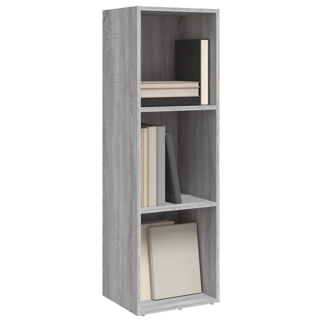 Bibliothèque/meuble TV gris Sonoma 36x30x114 cm matériau bois