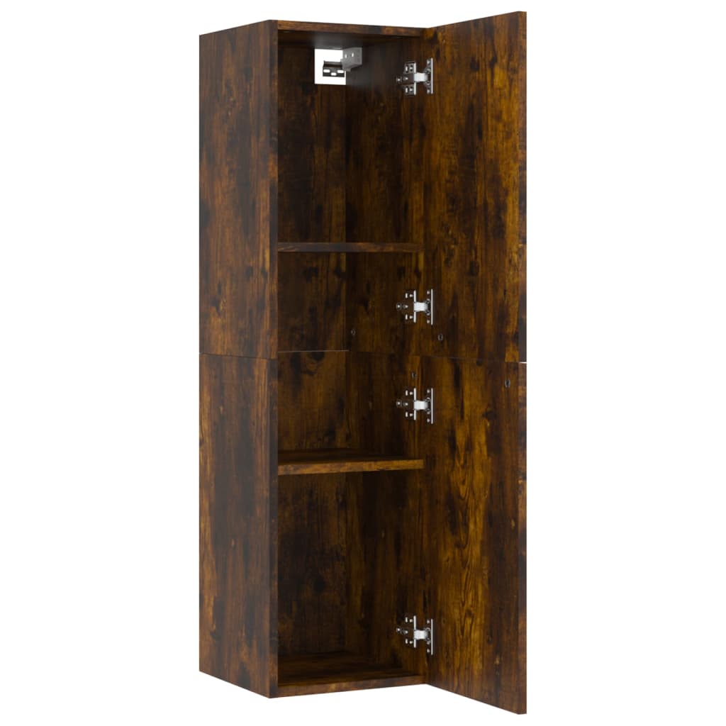 TV-Wandschrank Räuchereiche 30,5x30x110 cm