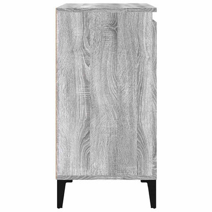 Nachttisch Grau Sonoma 40x35x70 cm Holzwerkstoff
