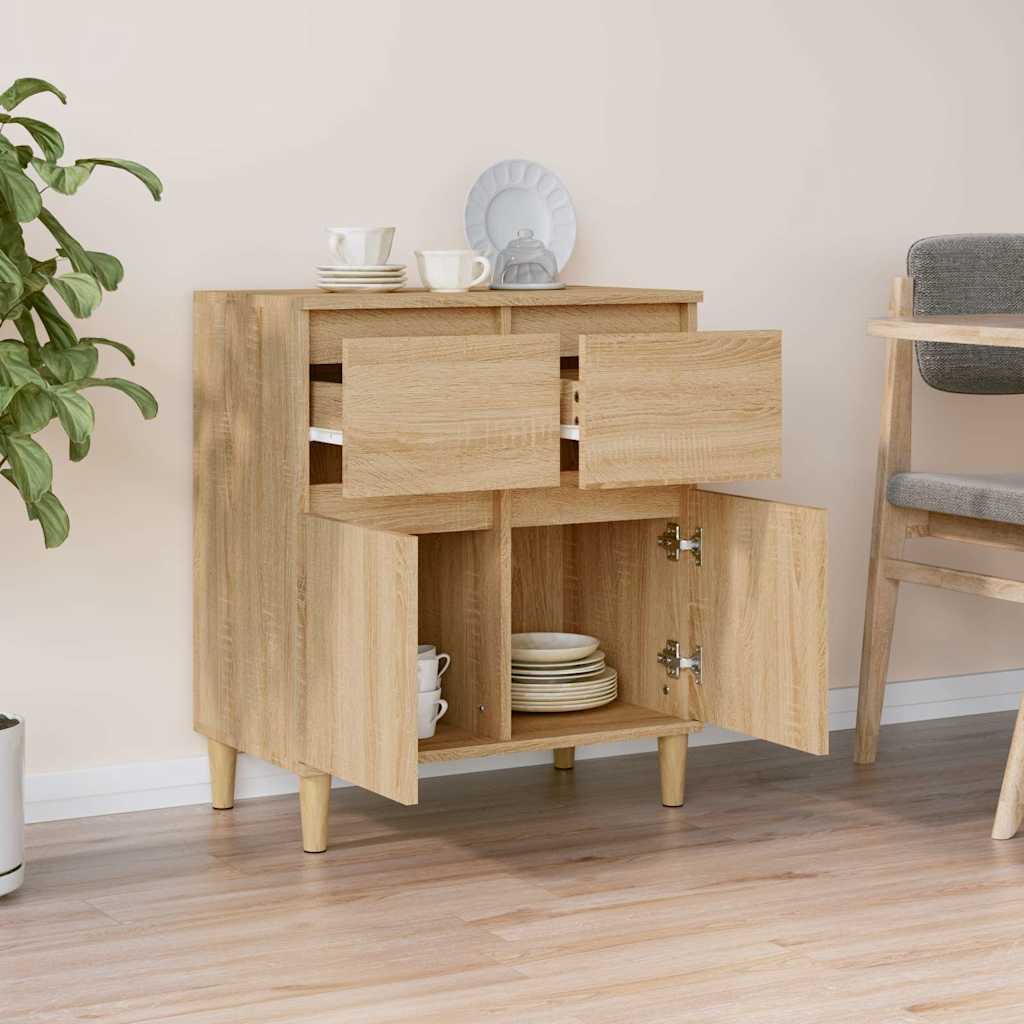 Sideboard Sonoma-Eiche 60x35x70 cm Holzwerkstoff