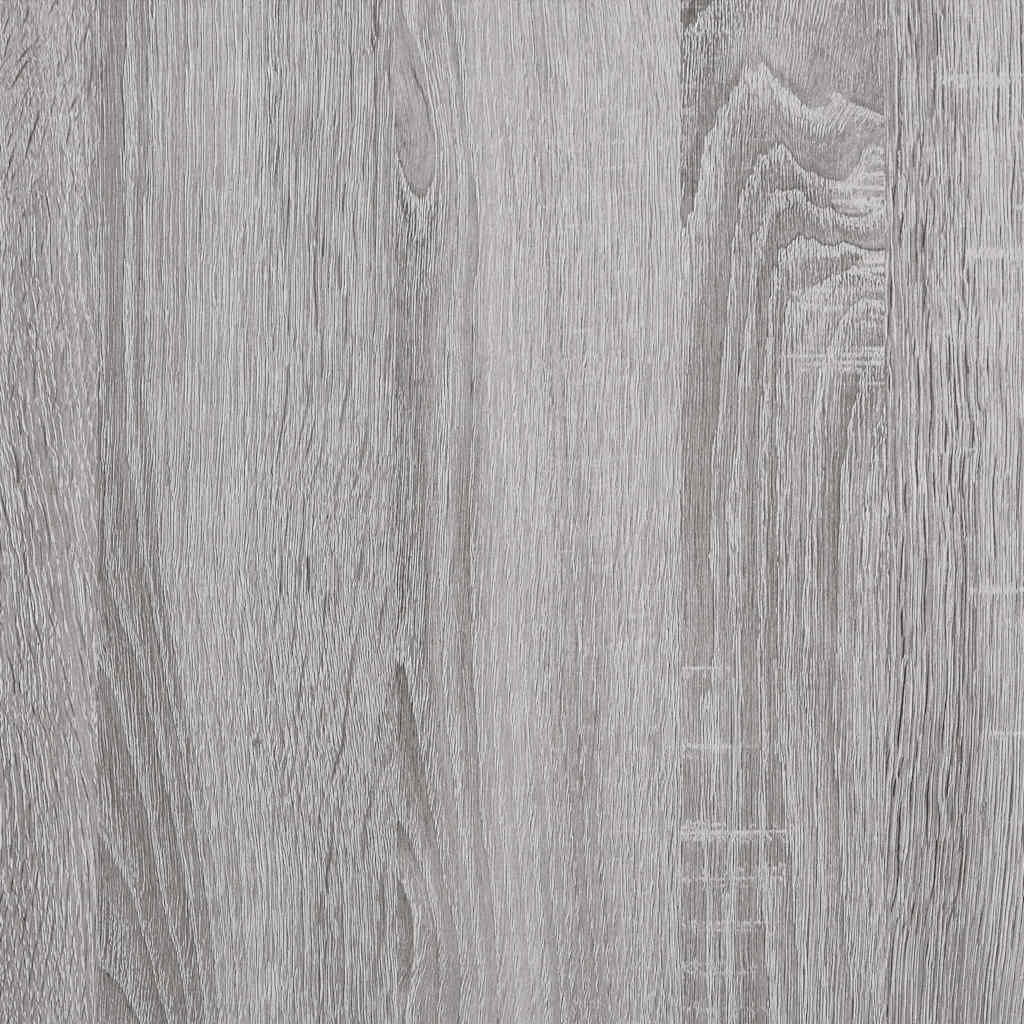 Badschrank Grau Sonoma 30x30x100 cm Holzwerkstoff