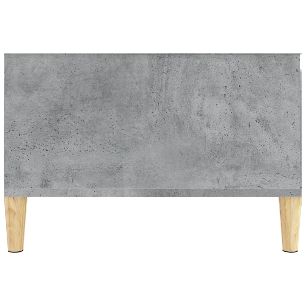 Table basse gris béton 55x55x36,5 cm en bois