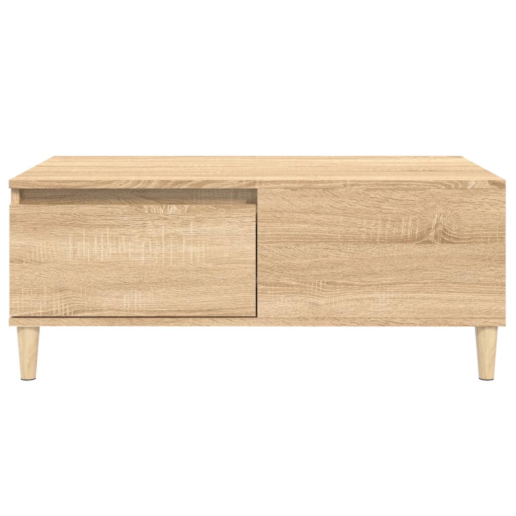 Table basse chêne Sonoma 90x50x36,5 cm en bois