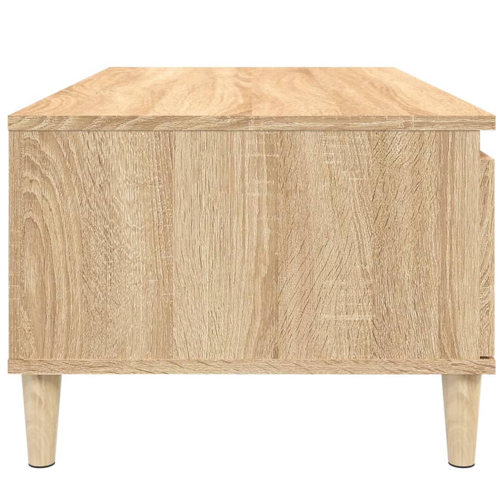 Table basse chêne Sonoma 90x50x36,5 cm en bois