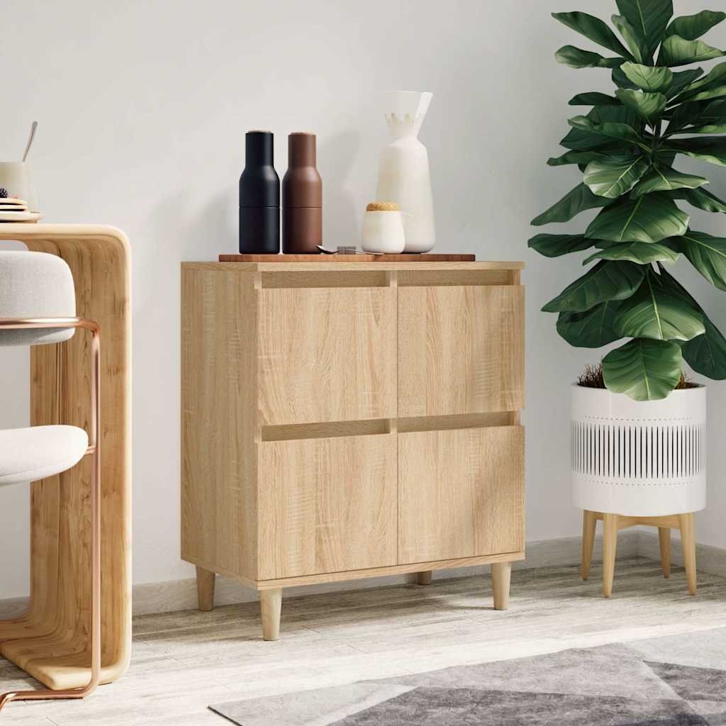 Sideboard Sonoma-Eiche 60x35x70 cm Holzwerkstoff